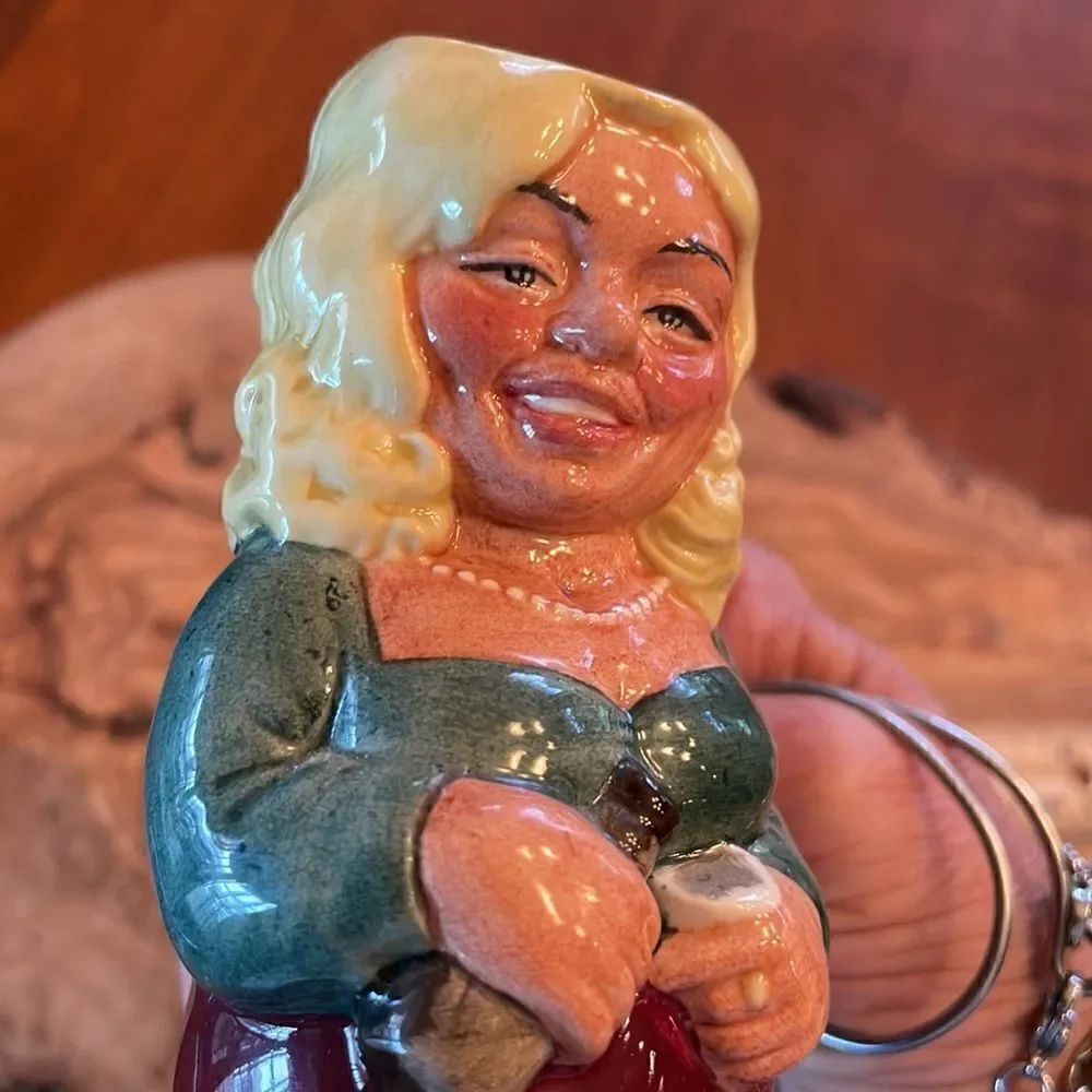 Royal Doulton Doultonville Collection "Betty Bitters" Barmaid Mug